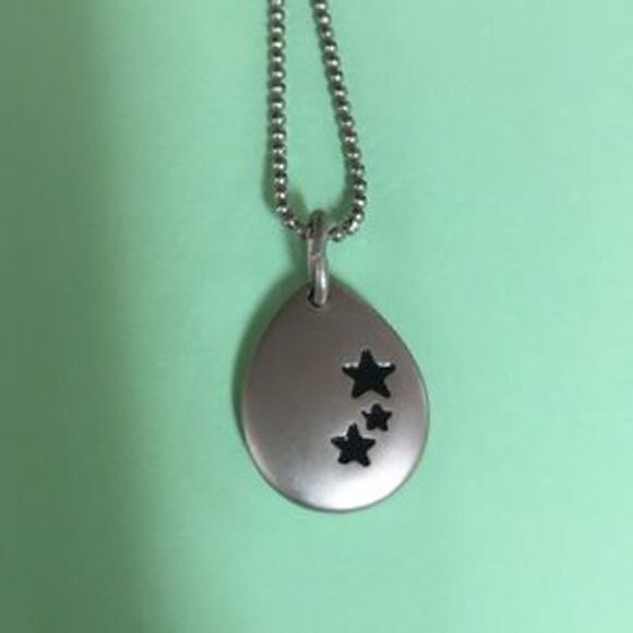 Teardrop necklace - Picture 3 of 4